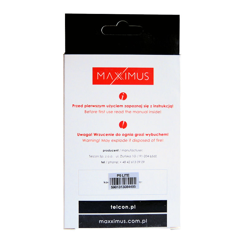 Bateria MAXXIMUS HUAWEI P9 Lite 3000mAh HB366481ECW