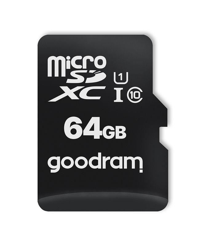 Karta MicroSD UHS I 64GB GOODRAM + Ad CL10 UHS + adapter