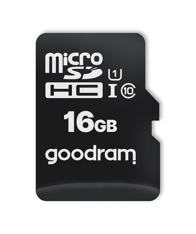 Karta MicroSD UHS I 16GB GOODRAM +Ad CL10 UHS-I