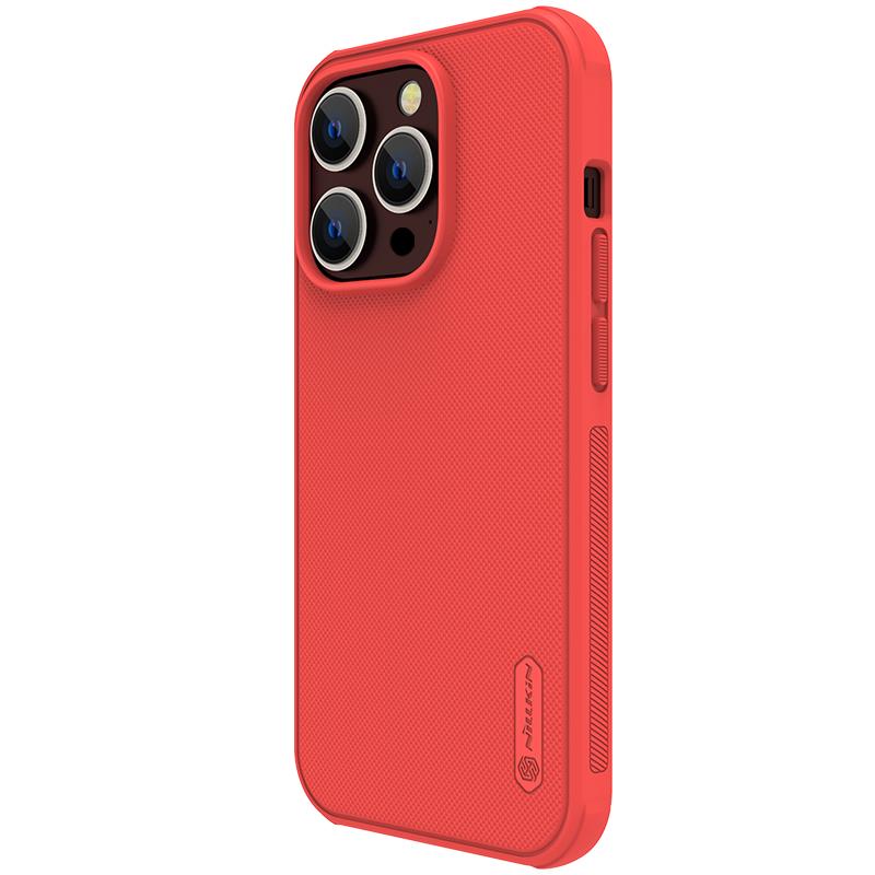 NILLKIN super frosted shield PRO IPHONE 14 PRO RED / CZERWONY