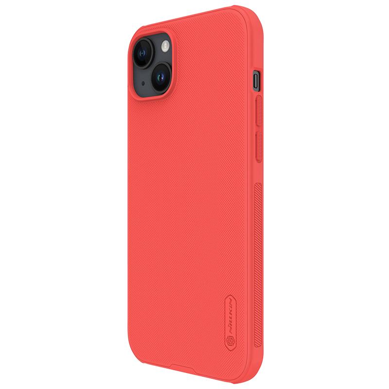 NILLKIN super frosted shield PRO IPHONE 15 PLUS (6,7) RED / CZERWONY