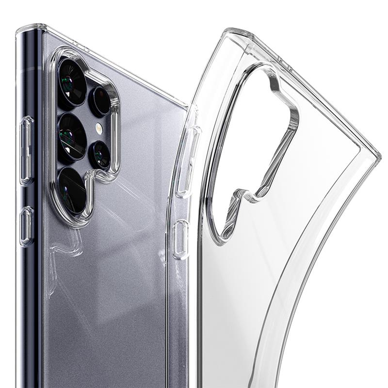 Mercury Jelly Case Samsung Galaxy S24 Ultra, CLEAR / PRZEŹROCZYSTY