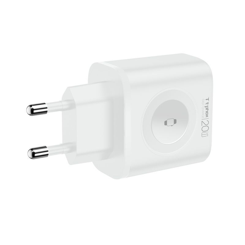 Ładowarka sieciowa T-PHOX T-PP20 GAN Apple Watch 3w1 WHITE
