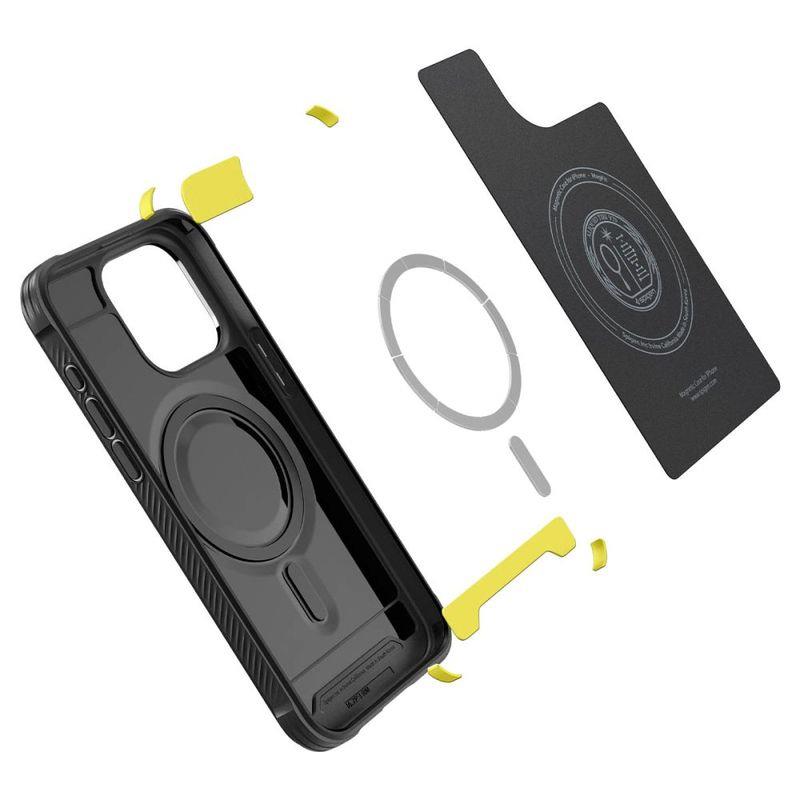 SPIGEN RUGGED ARMOR MAGFIT IPHONE 15 PRO MAX MATTE BLACK