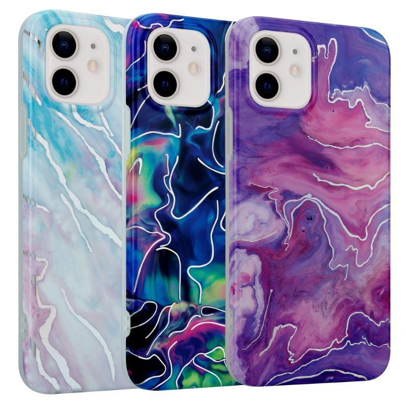 MX MARBLE SAMSUNG A72 5G NAVY / GRANATOWY