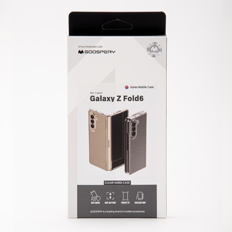 Mercury Hard PC Case Samsung Z Fold6 CLEAR / PRZEŹROCZYSTY